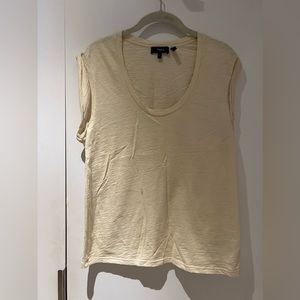 Theory off-white tank top. Size M.